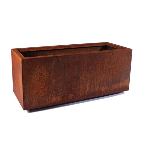 veradek metallic series window box planter|Veradek Metallic Series Corten Steel Rectangular .